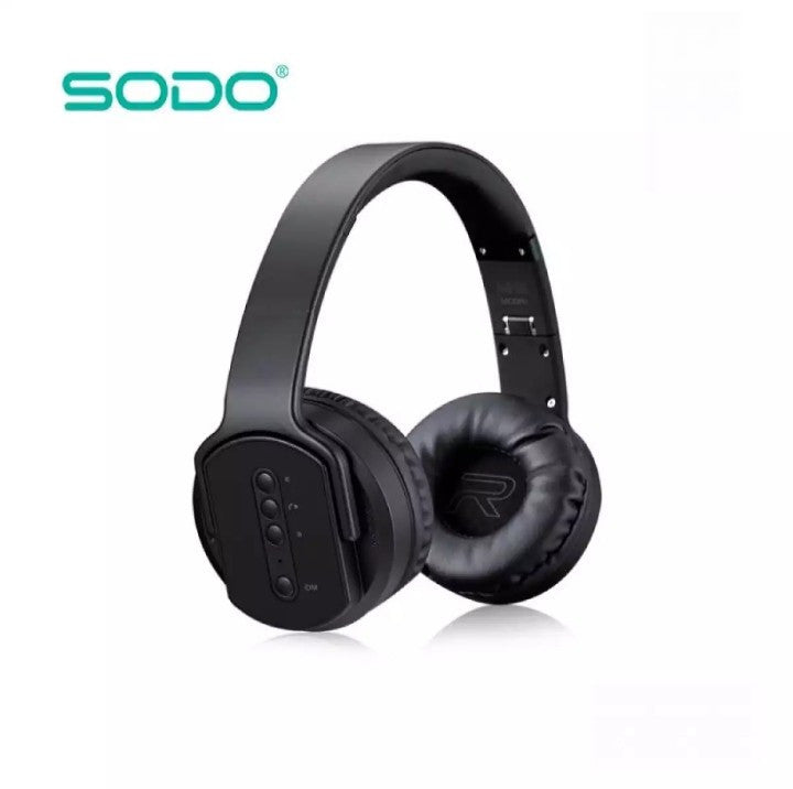 Genuine SODO MH2 Wireless Bluetooth Headphones, Speaker With Mic,Premium 2 In 1