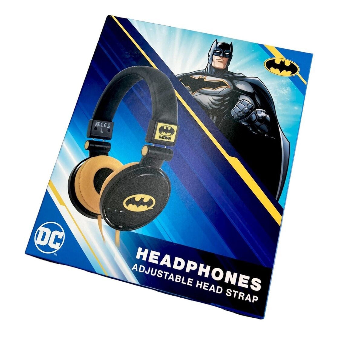 Kids Wired Headphones, Earphones Adjustable,Superhero Dc Batman For Boys & Girls