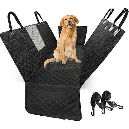 iPuppy 4-in-1 Dog Pets Car Back Seat Cover Protector Waterproof Hammock