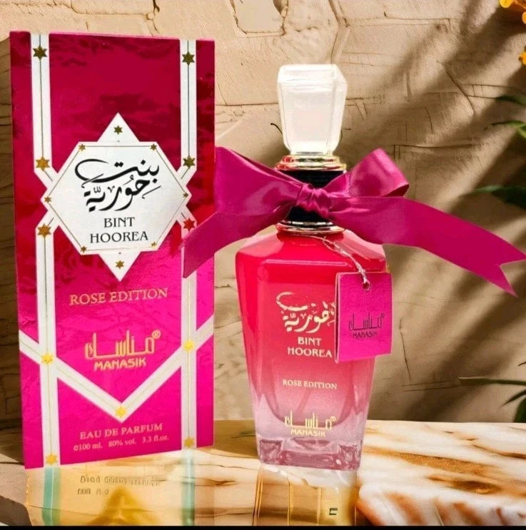 Bint Hooran Rose Passion Eau De Parfum 100ml Long Lasting Floral Perfume scent