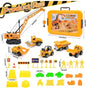 Trucks Set for Kids Boys Toys For 3 And Above kids, Constructions Set+1kg Sand