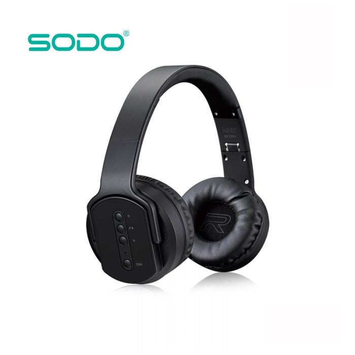 Genuine SODO MH2 Wireless Bluetooth Headphones, Speaker With Mic,Premium 2 In 1