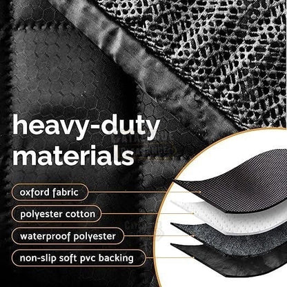 iPuppy 4-in-1 Dog Pets Car Back Seat Cover Protector Waterproof Hammock