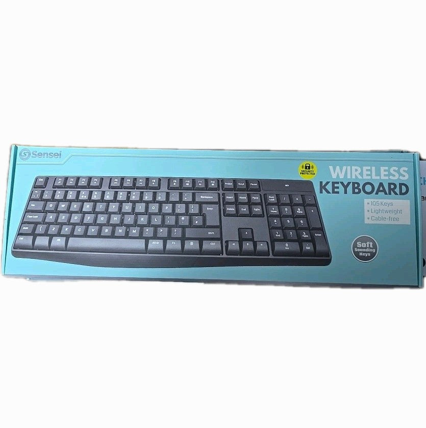 Wireless Bluetooth Keyboard Lightweight, With Soft Sounding Keys Easy To Connect