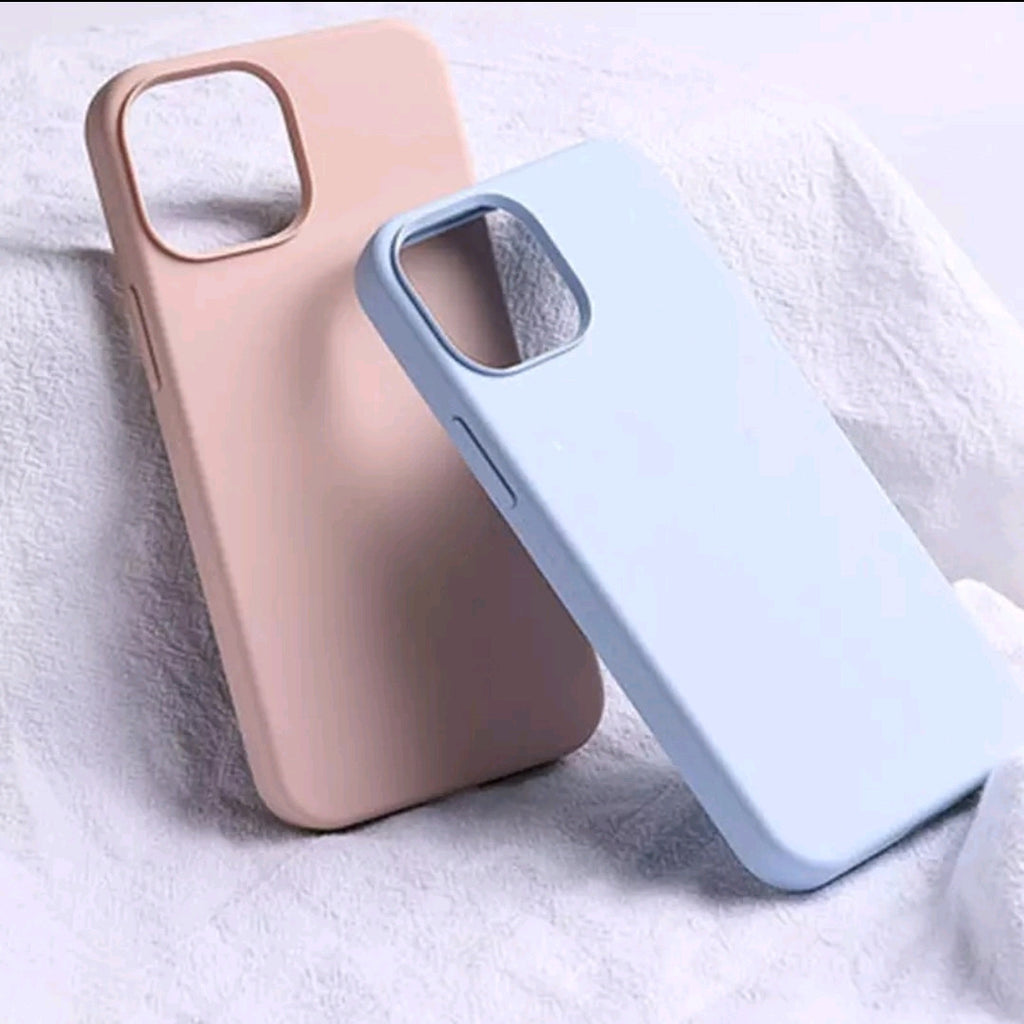 Case Silicone Shockproof For Apple iPhone 12 Mini Back Cover Case, Purple 