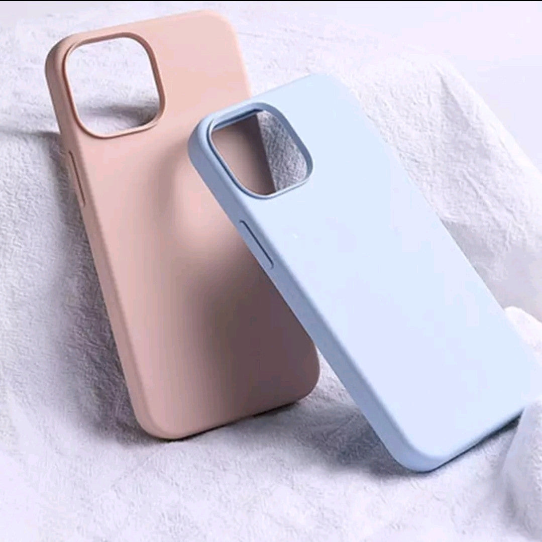 Case Silicone Shockproof For Apple iPhone 12 Mini Back Cover Case, Purple 