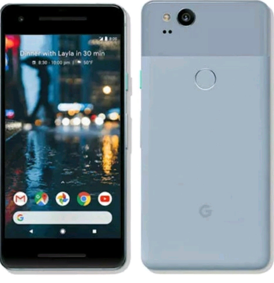 Brand New Seald Google Pixel 2 64GB - 4GB RAM Unlocked Blue