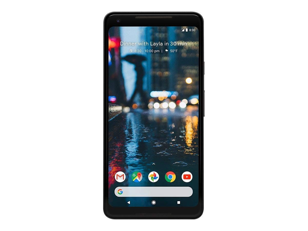 New Google Pixel 2 XL 128GB White 6" inch, Unlocked Android 4G/LTE Smartphone